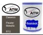 Preview: Daewoo, Pewter Metallic, 81U: 500ml Lackdose, von ATW Autoteile West.